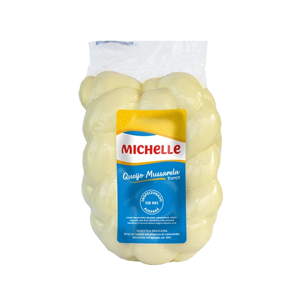 Laticínios Santa Luzia - Michelle - Queijo Mussarela trança