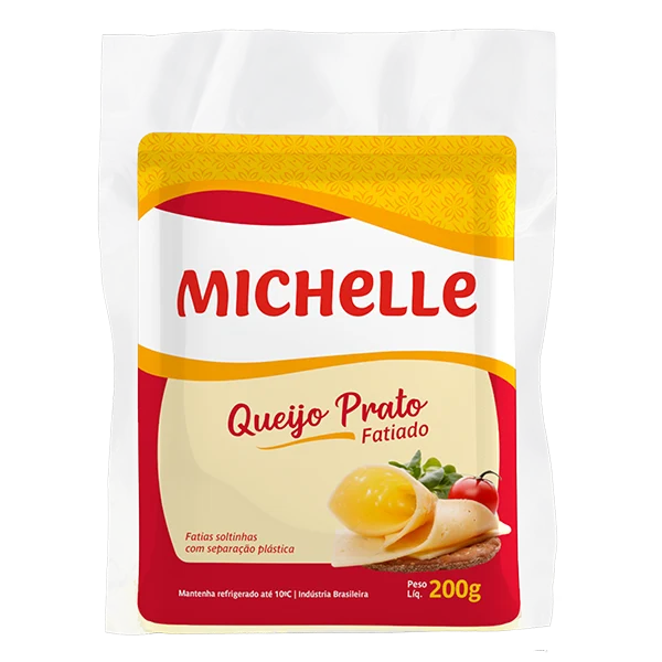 Laticínios Santa Luzia - Michelle - Queijo Prato fatiado