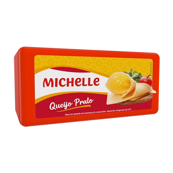 Laticínio Santa Luzia - Michelle - Queijo Mussarela fatiado